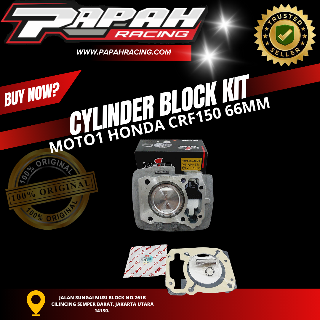CYLINDER BLOCK KIT MOTO1 HONDA CRF150 66MM